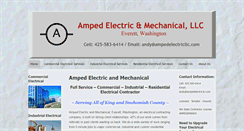 Desktop Screenshot of ampedelectricllc.com